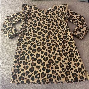 Girls Crewcuts Cheetah Dress